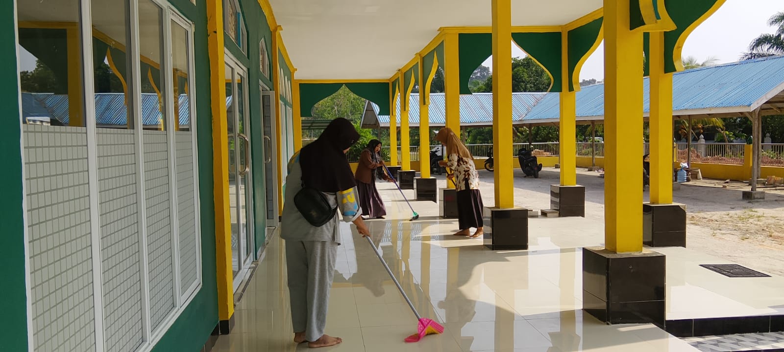Dokumentasi kegiatan GEBER MAS DALAM RANGKA HUT RI KE-81 DI MASJID ASY-SYUHADA' TAMBAK REJO KEC.MEMPURA KAB.SIAK