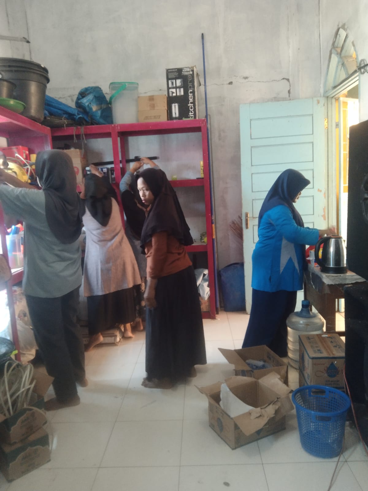 Dokumentasi kegiatan GEBER MASJID KUA LUBUK DALAM