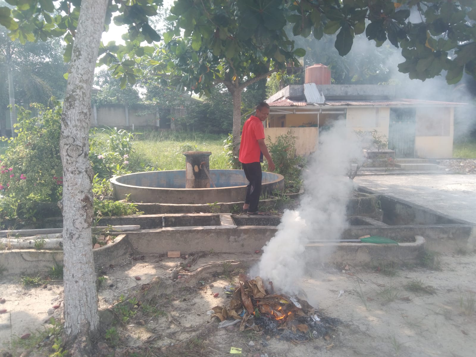 Dokumentasi kegiatan GEBER MASJID KUA LUBUK DALAM