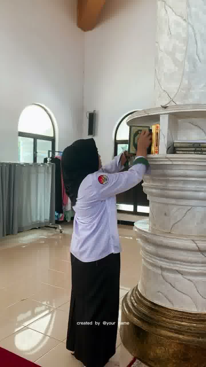 Gerakan Bersih-Bersih Masjid di Masjid Al Ikhlas, Kecamatan Dayun — Aksi Pengurus dan Penyuluh