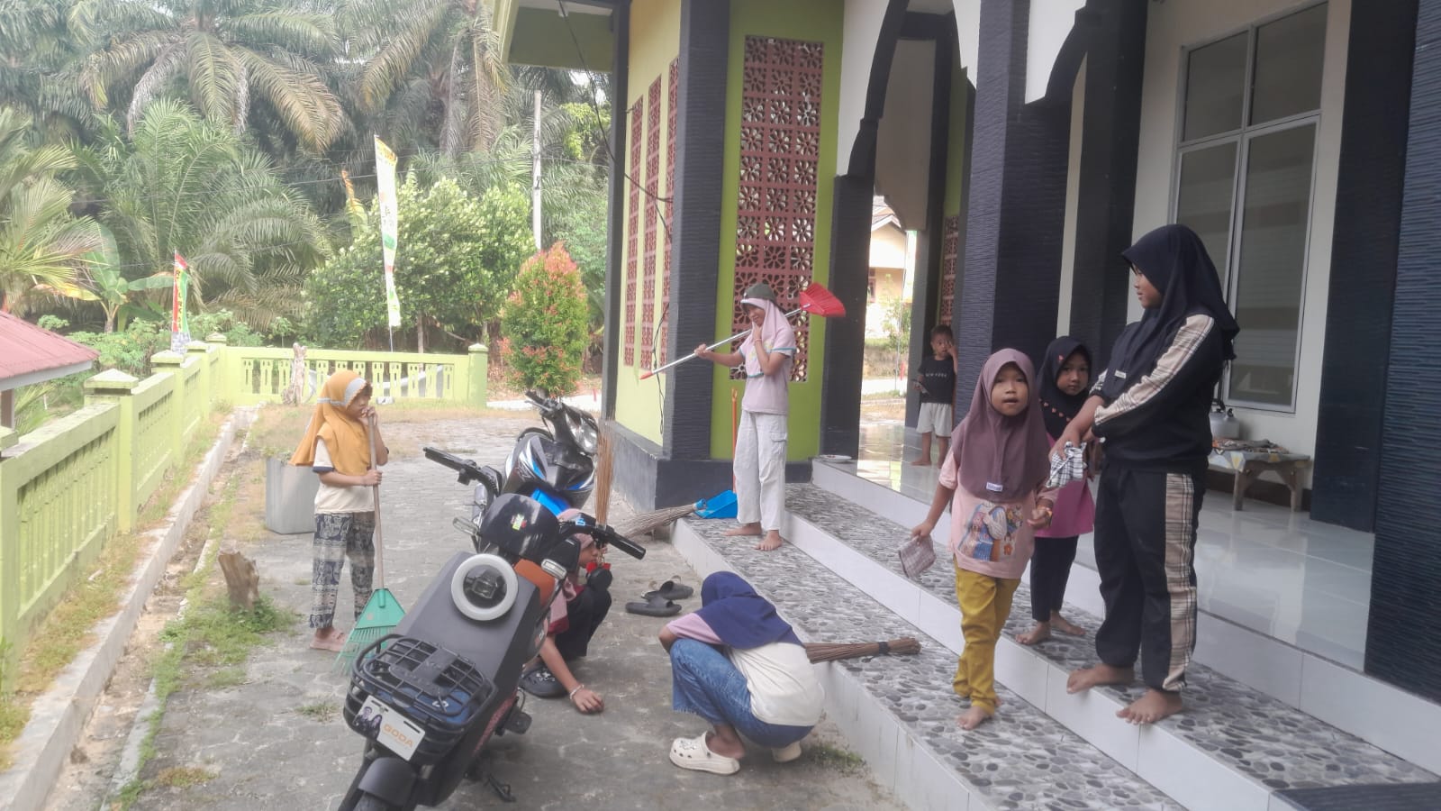 Dokumentasi kegiatan GEBER MAS di Masjid Baitul Muttaqin