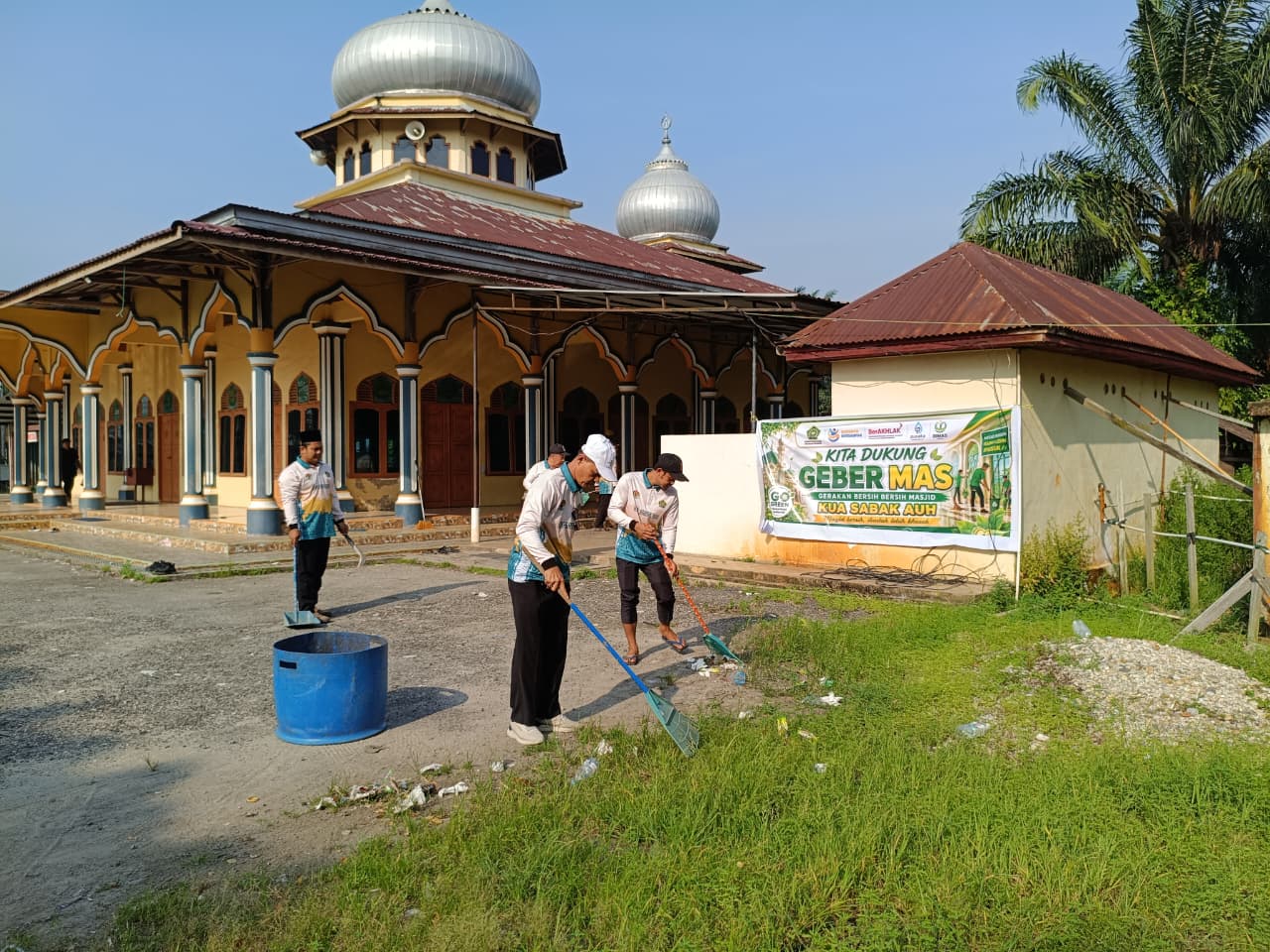 Dokumentasi kegiatan GEBERMAS KUA SABAK AUH