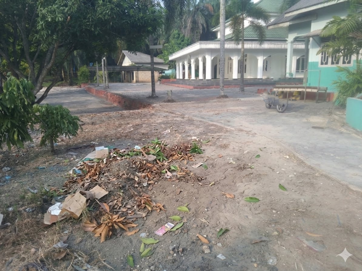 Gerakan Bersih-Bersih Masjid di Masjid Baitul Makmur Kampung Sialang Baru, Kecamatan Lubuk Dalam — Aksi Penyuluh Agama Islam, Pengurus Masjid, Remaja Masjid, dan masyarakat sekitar