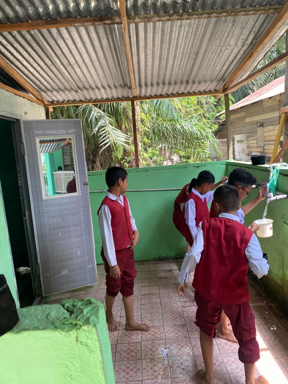 Dokumentasi kegiatan GEBER MAS BERSAMA GURU DAN SISWA MIS ALFURQAN DAN PENYULUH AGAMA KECAMATAN KANDIS
