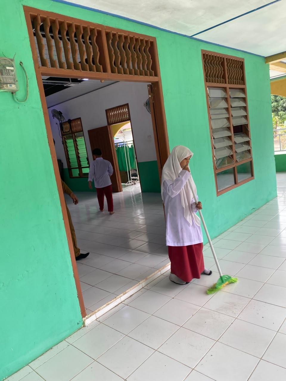 Dokumentasi kegiatan GEBER MAS BERSAMA GURU DAN SISWA MIS ALFURQAN DAN PENYULUH AGAMA KECAMATAN KANDIS
