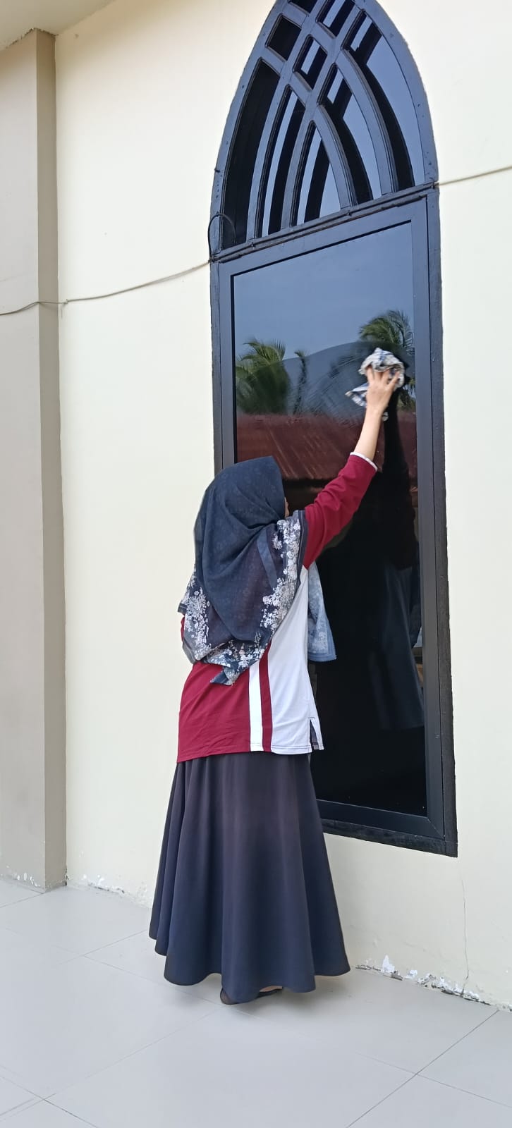 Dokumentasi kegiatan Gerakan Bersih-Bersih Masjid